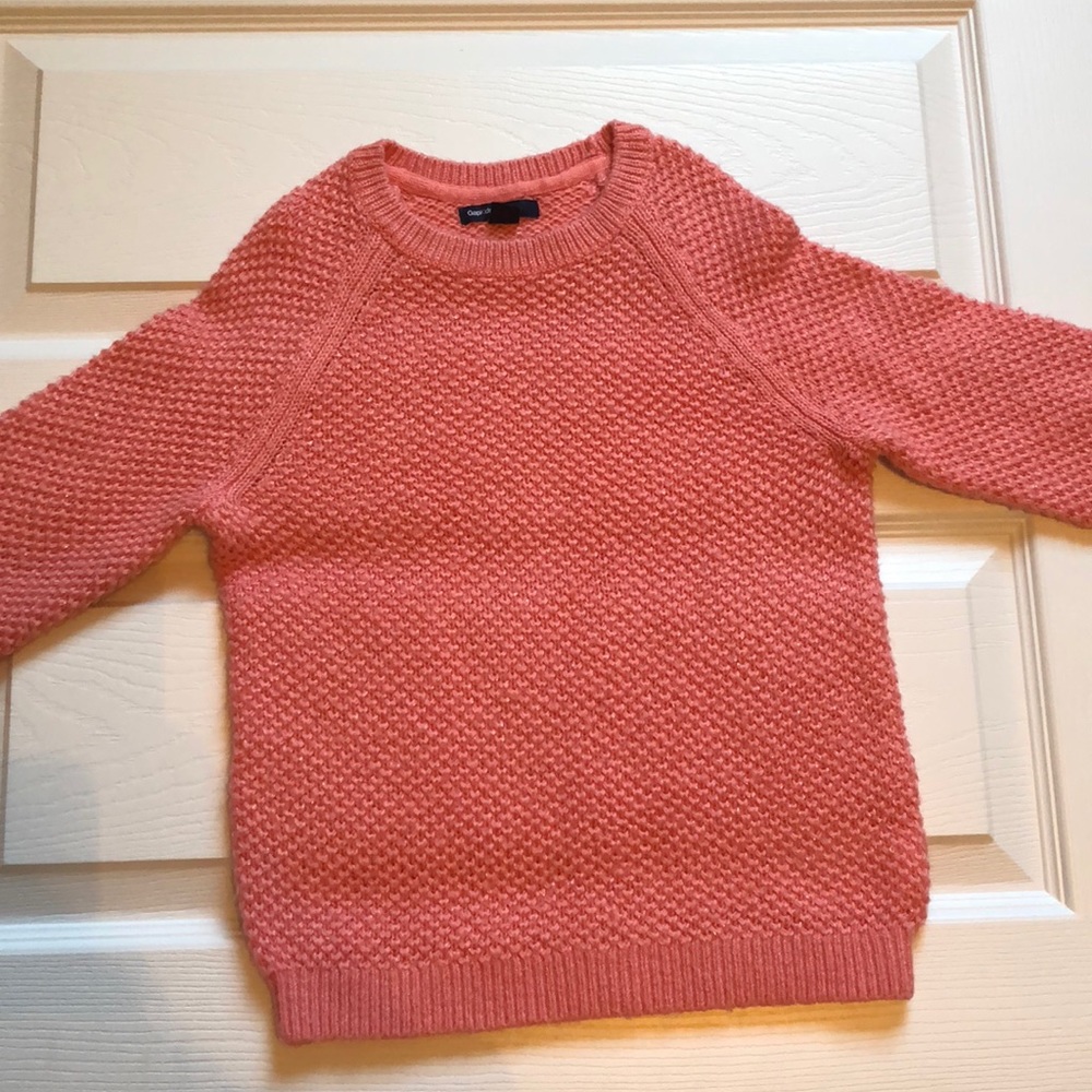 Pink gap kids sweater